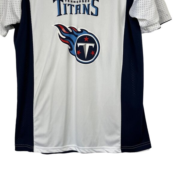 NFL Tennessee Titans Reversible Mesh Flag Football Jersey Mens Medium - Picture 8 of 14